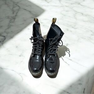 Dr. Martens Black Leather Boots